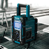 Makita XRM10 18 V LXT / 12 V max CXT Cargador inalámbrico Bluetooth para sitios de trabajo/radio, solo herramienta