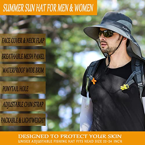 Gorras para el sol 2 unidadesSafari Sombrero Para hombres mujeres