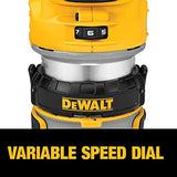 DeWalt DCW600B 20 V Max XR Router compacto (solo herramienta)