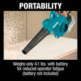 Makita XBU05Z 18V LXT soplador inalámbrico de Iones de Litio, Solo Herramienta