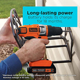 BLACK+DECKER LDX220C Talador, 20 Volts, Inalámbrico