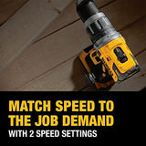 DEWALT Kit Rotomartillo y Llave de Impacto Inalambrico 20V MAX* XR con Bateria Ion-Litio y Cargador Incluido DCK287D1M1