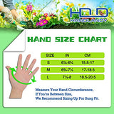 HANDLANDY Guantes de jardinería para mujer, flexibles y duraderos, transpirables, guantes de trabajo de cuero resistente para jardín (S, caqui)