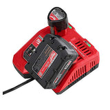 Milwaukee 48-59-1808 M12 y M18 12 voltios/18 voltios cargador de batería de iones de litio Multi-Volatge (embalaje no minorista)