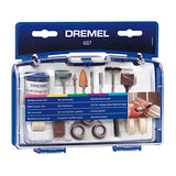 Dremel 687-01 - Juego de herramientas rotativas para uso general (52 piezas, incluye funda)