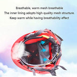 Casco protector de rescate al aire libre, Casco de emergencia con gafas protectoras y linterna fuerte, Para rescate por terremoto anticolisión de emergencia casco protector contra incendios ZDDAB