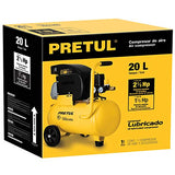 Pretul COMP-20LP, Compresor horizontal, 20 L, 2-1/2 HP (potencia máxima), 127 V