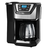 Black & Decker CM5000B Cafetera de 12 tazas, muele e infunde, negro