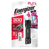 Energizer Linterna táctica LED, Linterna Resistente Brillante para emergencias y Equipo de Campamento, Linterna EDC Resistente al Agua, Paquete de 1, Negro