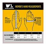 Guantes de trabajo Hi-Dexterity para mujer, de cuero sintético, para jardinería, pequeño, (Wells Lamont 7731)