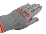 VViViD Par de guantes aplicadores antiestáticos de vinilo profesional gris (6 guantes (3 pares)