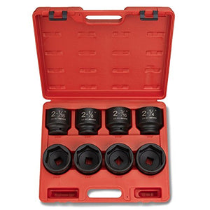 Neiko® 02392A 3/4" Jumbo Size Deep Impact Shallow SAE Sockets, 2-1/16-2½-iNCHES | 8 Piece Cr-Mo Set