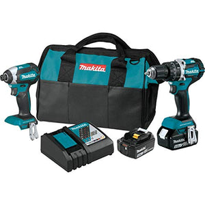 Makita XT269T 18V LXT - Kit combinado inalámbrico de iones de litio sin escobillas, 2 unidades (5.0Ah)