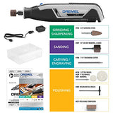 Dremel Lite 7760 N/10 - Herramienta giratoria inalámbrica de iones de litio de 4 V, velocidad variable, multiusos, carga USB, fácil cambio de accesorios, perfecto para bricolaje ligero y manualidades