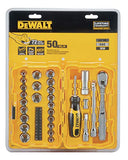 DEWALT DWMT81611T Juego de herramientas mecánicas de 50 piezas