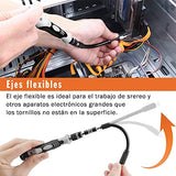 KAMYSEN Destornilladores de Precisión Set de Precisión 115 en 1,Juego de Destornilladores,Herramientas de Reparación para Smartphone, PC,Portátil, Laptop, Reloj, Juguetes, Gafas, Destornillador Gafas