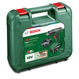 Bosch Home and Garden, atornillador a batería EasyDrill 18V-40 (2 baterías de 2,0.Ah, sistema de 18.V, en maletín de transporte)