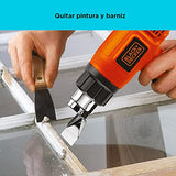 BLACK+DECKER Pistola de Calor 1500W HG1500-B3