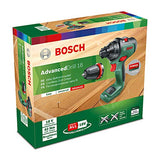 Bosch Home and Garden Taladro atornillador inalámbrico AdvancedDrill 18 (sin batería, sistema de 18 V, en caja de cartón)