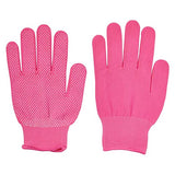 Guantes de trabajo de poliéster para mujer, guantes de jardín (3 colores, 6 pares)