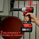 Llave De Impacto Inalámbrico De 20v Teeno 3ah Pro 3799