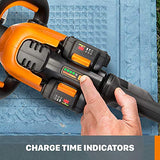 WORX WG284.9 Cortasetos inalámbrico de 40 V Power Share de 24 pulgadas (solo herramienta)