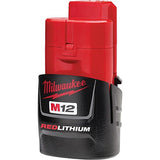 Milwaukee 2401-22 M12 12 V iones de litio 1/4 pulgadas. Kit de destornillador inalámbrico hexagonal