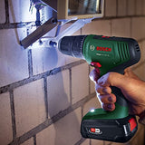 Bosch Home and Garden, atornillador a batería EasyDrill 18V-40 (2 baterías de 2,0.Ah, sistema de 18.V, en maletín de transporte)