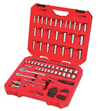 CRAFTSMAN Kit de herramientas mecánicas, 1/4 pulgadas y 3/8 pulgadas, 105 piezas (CMMT12023)