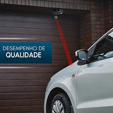 Guía láser dual Zone Tech de asistencia de estacionamiento para garaje, profesional de alta tecnología, ajustable, de 360 grados a ángulos más anchos, sensor con adaptador de CA y pila de respaldo para coche/automóvil.