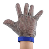 Alambre de Acero Inoxidable 304, Guante Anticorte, Guantes de Trabajo de Seguridad, Herramienta de Seguridad para Procesos de Carne a Prueba, Herramienta de Protección de Guante Resistente a Cortes