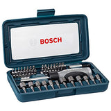 Set de Dados, Puntas y Desatornillador, 46pz. BOSCH