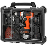 BLACK+DECKER Juego de Herramientas MATRIX 6 Piezas MTX20K6A-B3