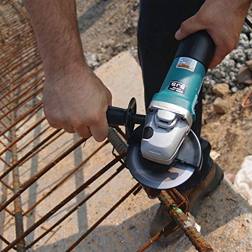  Makita GA4030K Amoladora angular de 4, con caja de herramientas,  verde azulado : Herramientas y Mejoras del Hogar