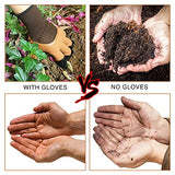 Guantes de jardinería con garras de los dedos – Guantes de jardín transpirables para mujer, accesorios frescos para suministros de jardinería, herramientas de mano de jardinería de goma para excavar, plantar