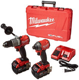 Milwaukee Herramientas eléctricas 2997-22 Kit de taladro de martillo y destornillador de impacto