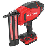 CRAFTSMAN V20 - Kit de clavadora inalámbrica, 18GA (CMCN618C1)