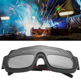 Gafas para soldador, Gafas para soldar Luminancia DIN4 para soldadura por arco de argón para pulido y esmerilado para soldadura con protección de gas para soldadura eléctrica