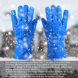 Guantes Cálidos Criogénicos - Guantes de Trabajo 200 ℃ a -360 ℃ Resistente a Bajas Temperaturas A Prueba de Frío Protección contra Líquidos Puño Largo Uso de las Manos para los Compartimentos del Cong