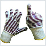 Guantes para Barbacoa, Guantes Ignifugos, Guantes para Horno, Guantes de Cocina, Resistentes al Tamaño Universal, para Parrilla, Hornear, Cocinar