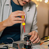 HOUSERAN Juego de 26 Desarmadores Aislados de 1000V, Desarmadores Electrotécnico con Estuche, Destornillador con Hojas Intercambiables, Destornillador para Reparaciones Domésticas