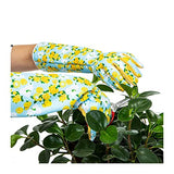 YYMY2022 Guantes de jardín Guantes de jardinería, Guantes de Trabajo Recubiertos de nitrilo Transpirables, Guantes de jardín for Mujeres para Desgastar, cavar, rastrillar y podar, Medium,