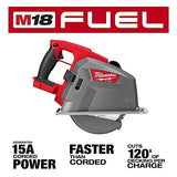 Milwaukee M18 FUEL - Sierra circular de corte de metal inalámbrica sin escobillas de iones de litio (sólo herramienta)