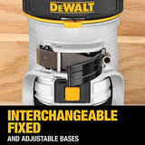 DEWALT Router Compacto 900W con Velocidad Variable DWP611PK