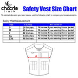 ChoCho Track Chaleco de seguridad de alta visibilidad HIVIZ Motobike chaqueta reflectante de seguridad para motocicleta, forro polar verde con licencia oficial de star wars silent one crew., XX-Large