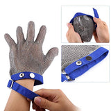 Alambre de Acero Inoxidable 304, Guante Anticorte, Guantes de Trabajo de Seguridad, Herramienta de Seguridad para Procesos de Carne a Prueba, Herramienta de Protección de Guante Resistente a Cortes