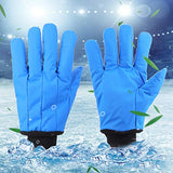 Guantes criogénicos Seguridad para almacenamiento en frío Guantes congelados Protección de nitrógeno líquido -200 ° C a -360 ° C Resistencia a bajas temperaturas Trabajo Ropa de mano