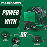 Metabo HPT Kit de taladro de martillo inalámbrico MultiVolt de 36 V con baterías y cargador | DV36DAG