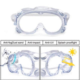 360o Gafas Quirúrgicas Médicas,respirable Gafas Quirúrgicas Médicas Splash Gafas A Prueba De Polvo Uso Unisex Transparente