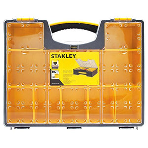 Stanley Organizador Profesional Profundo con 10 Compartimentos extraíbles